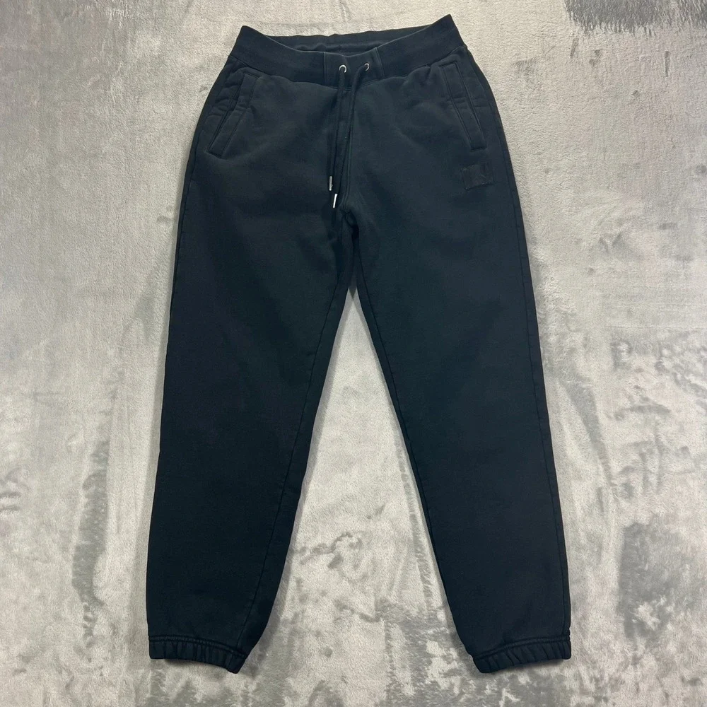 JORDAN Flight Fleece Sweatpants Mens Small Black FV7059-010 Joggers NBA Jumpman